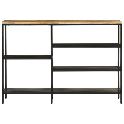 Avlastningsbord konsollbord Tre 110x30x75 cm grovt heltre mangotre
