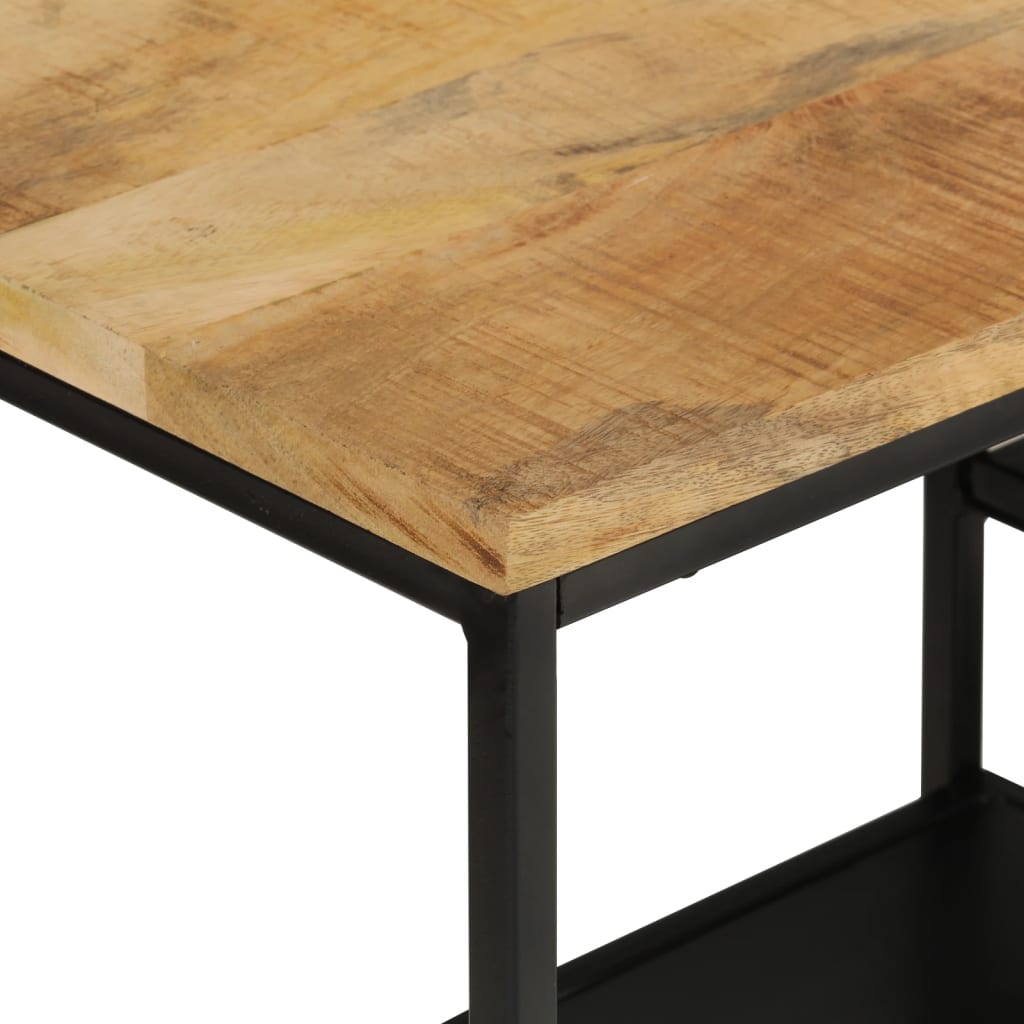 Avlastningsbord konsollbord Tre 110x30x75 cm grovt heltre mangotre