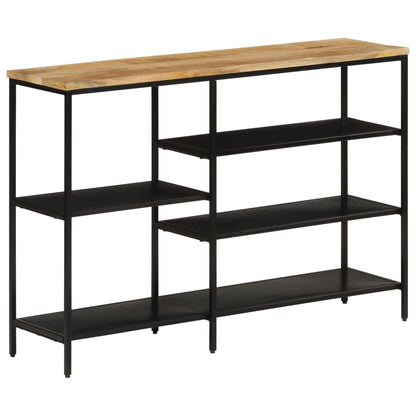 Avlastningsbord konsollbord Tre 110x30x75 cm grovt heltre mangotre