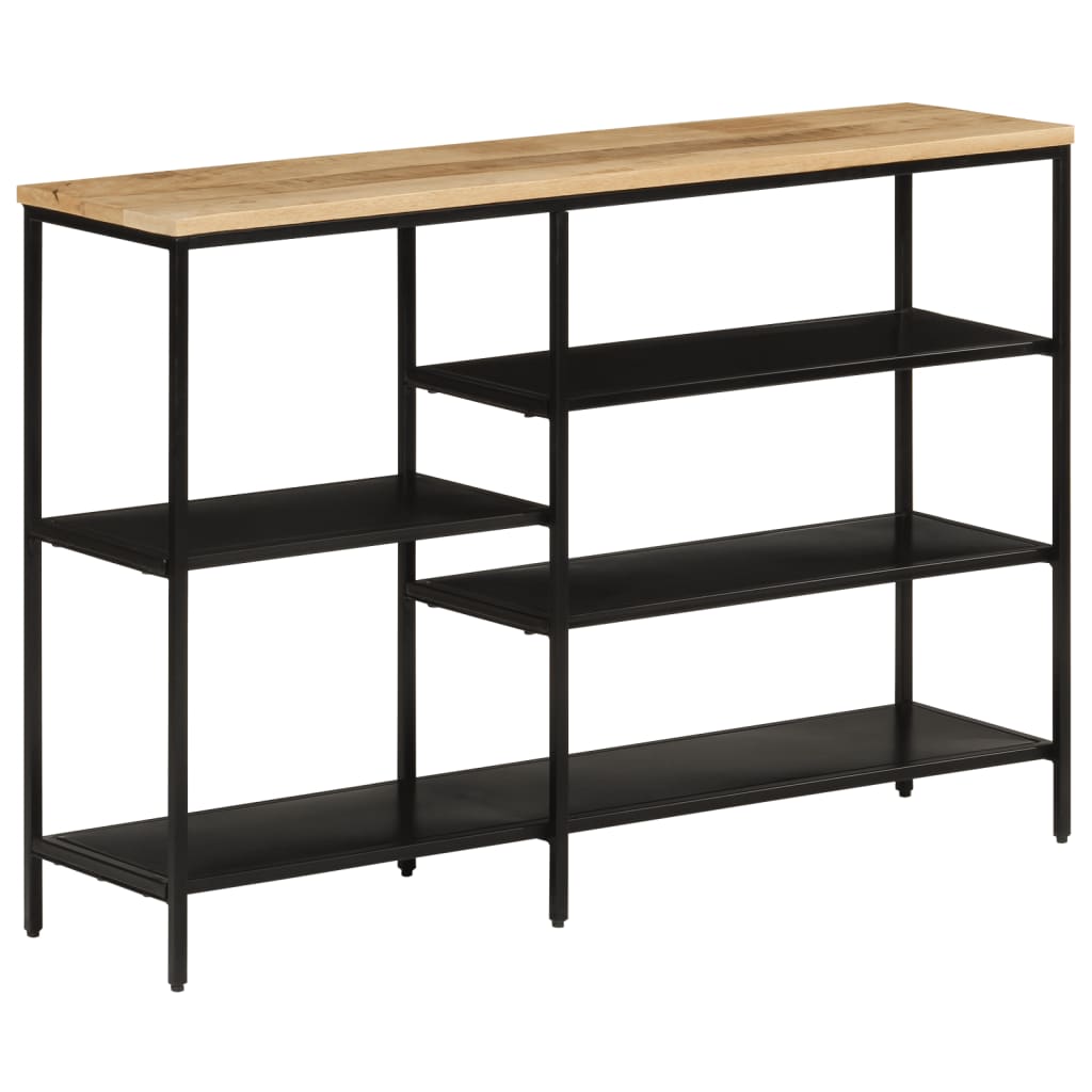 Avlastningsbord konsollbord Tre 110x30x75 cm grovt heltre mangotre