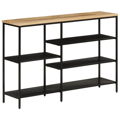 Avlastningsbord konsollbord Tre 110x30x75 cm grovt heltre mangotre