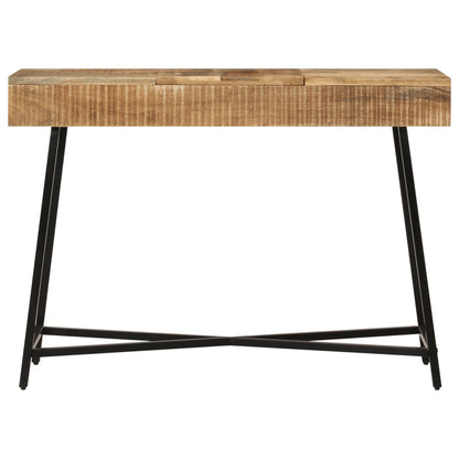 Sminkebord Tre 105x35x75 cm grovt heltre mangotre
