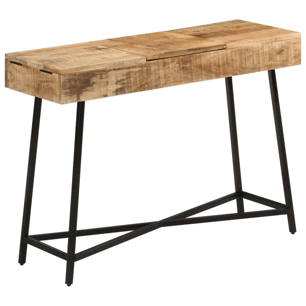 Sminkebord Tre 105x35x75 cm grovt heltre mangotre