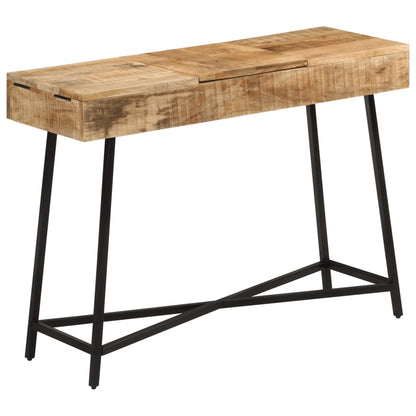 Sminkebord Tre 105x35x75 cm grovt heltre mangotre