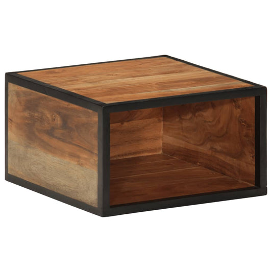 Nattbord Sengbord Tre Veggmontert 35x35x20 cm heltre akasie