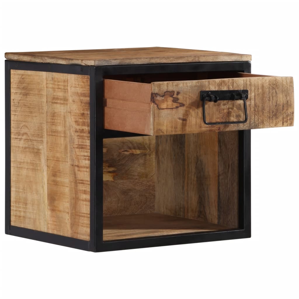 Nattbord Sengbord Tre heltre mangotre 40x35x40 cm