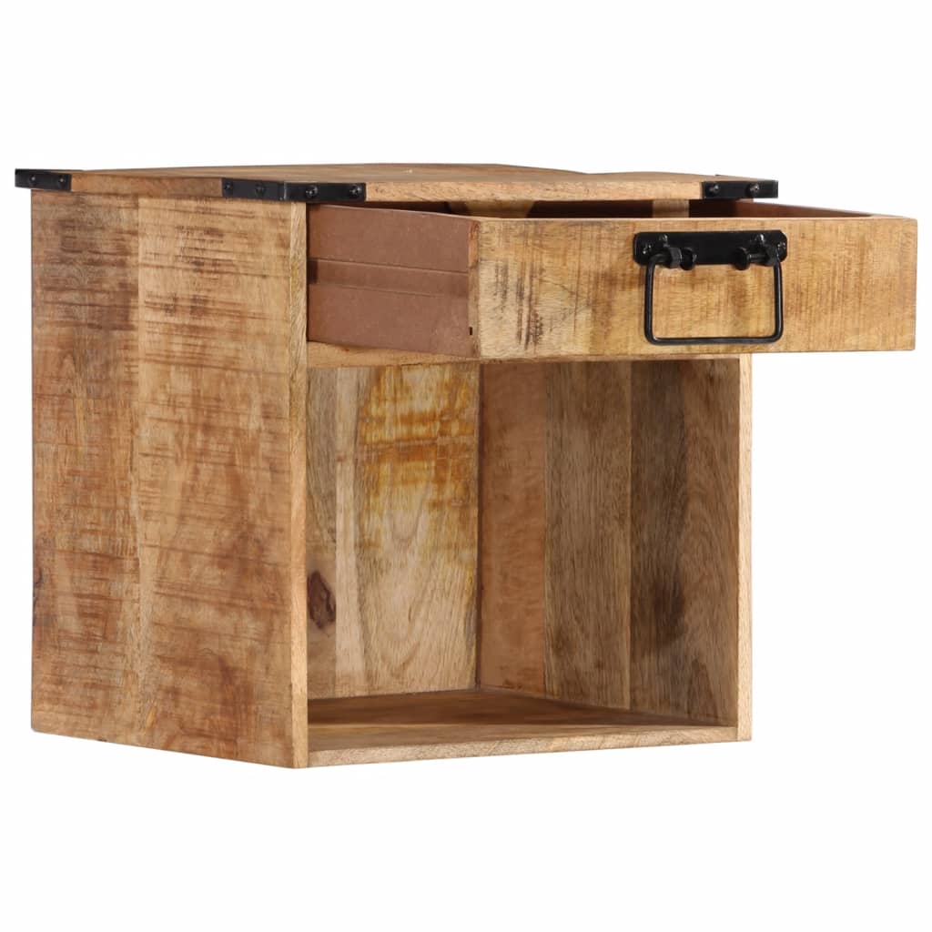 Nattbord Sengbord Tre heltre mangotre 40x30x37 cm