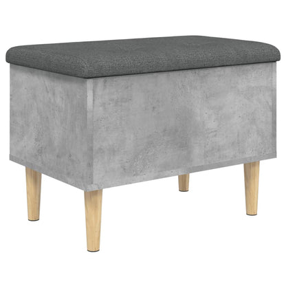 Skoskap Skohylle Skobenk Betonggrå 62x42x46 cmr