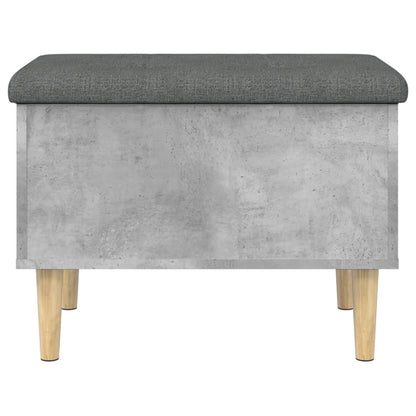 Skoskap Skohylle Skobenk Betonggrå 62x42x46 cmr