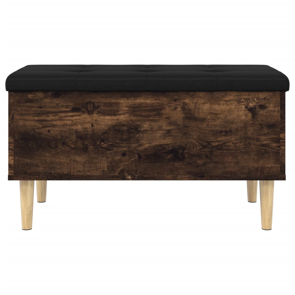 Oppbevaringsbenk Røyk Eik 82x42x46 cm