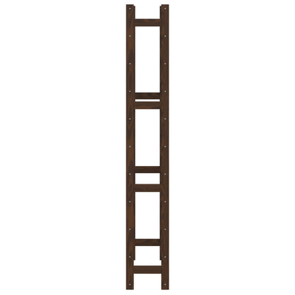 Vinstativ for 77 flasker brun heltre furu
