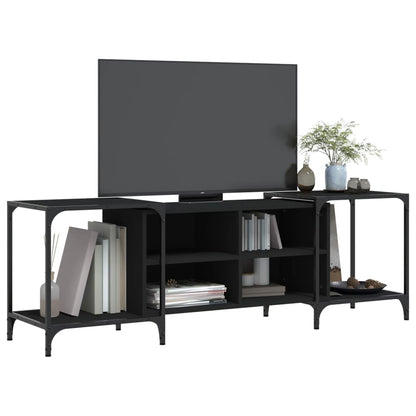 TV-Møbel Svart TV-benk 153x37x50 cm