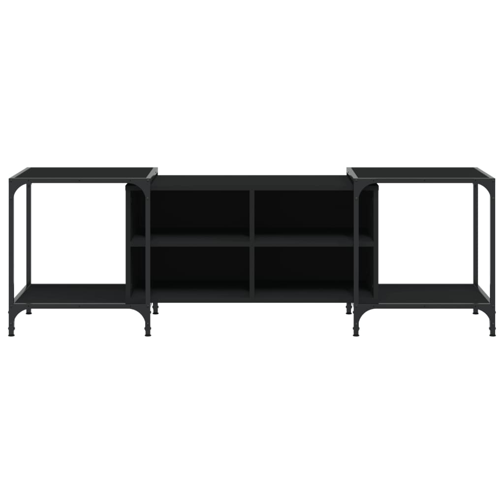 TV-Møbel Svart TV-benk 153x37x50 cm
