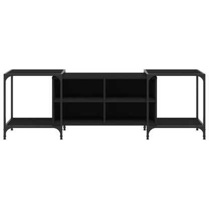 TV-Møbel Svart TV-benk 153x37x50 cm