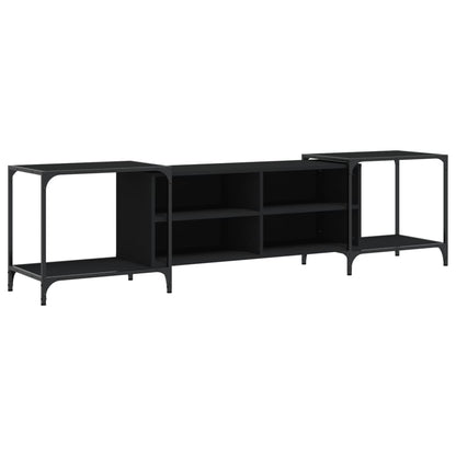 TV-Møbel Svart TV-benk 203x37x50 cm