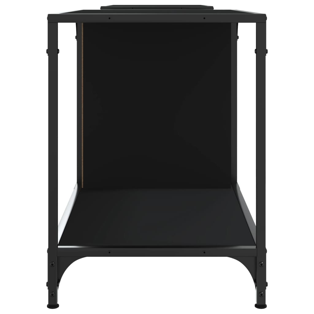 TV-Møbel Svart TV-benk 203x37x50 cm
