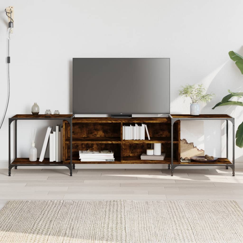 TV-Møbel Røkt EikTV-benk 203x37x50 cm