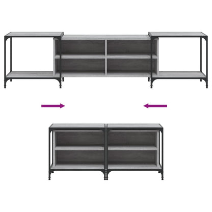 TV-Møbel Sonoma Grå TV-benk 203x37x50 cm