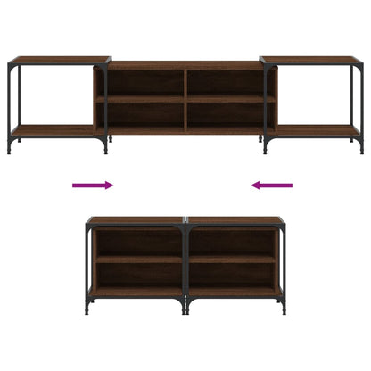 TV-Møbel Brun Eik TV-benk 203x37x50 cm