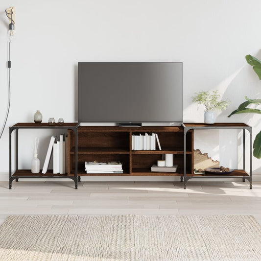 TV-Møbel Brun Eik TV-benk 203x37x50 cm