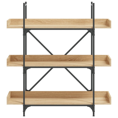 Bokhylle Sonoma Eik 3 etasjer 100x33x108,5 cm