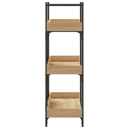 Bokhylle Sonoma Eik 3 etasjer 100x33x108,5 cm