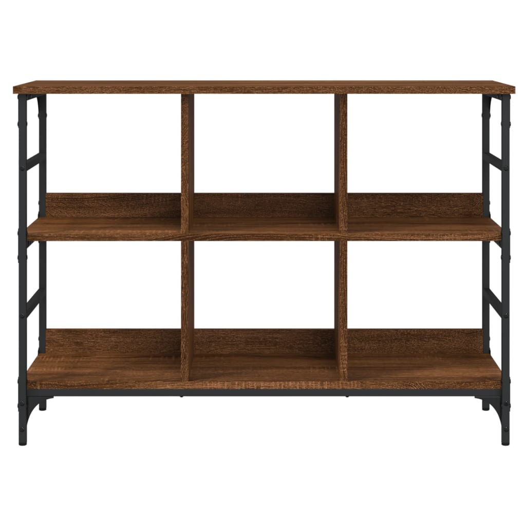 Skjenk brun eik 102x32x73,5 cm konstruert tre