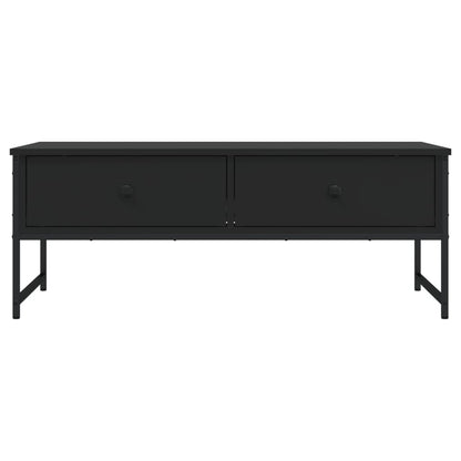 Salongbord Sofabord Svart 101x49x39,5 cm