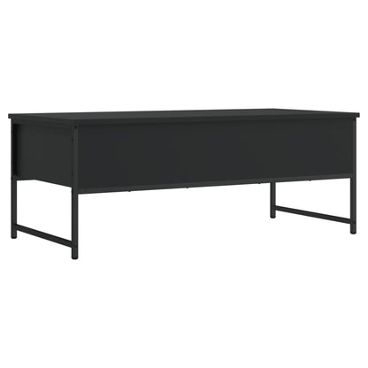 Salongbord Sofabord Svart 101x49x39,5 cm
