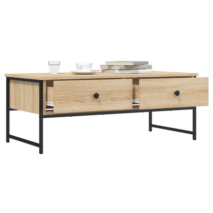Salongbord Sofabord Sonoma Eik 101x49x39,5 cm