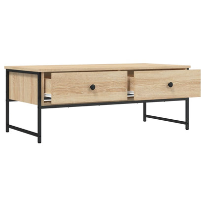 Salongbord Sofabord Sonoma Eik 101x49x39,5 cm
