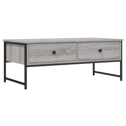 Salongbord Sofabord Sonoma Grå 101x49x39,5 cm