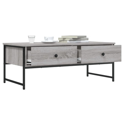 Salongbord Sofabord Sonoma Grå 101x49x39,5 cm