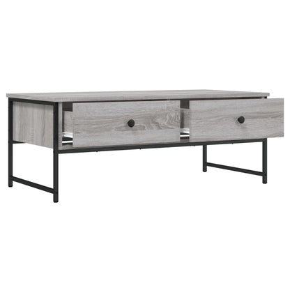 Salongbord Sofabord Sonoma Grå 101x49x39,5 cm