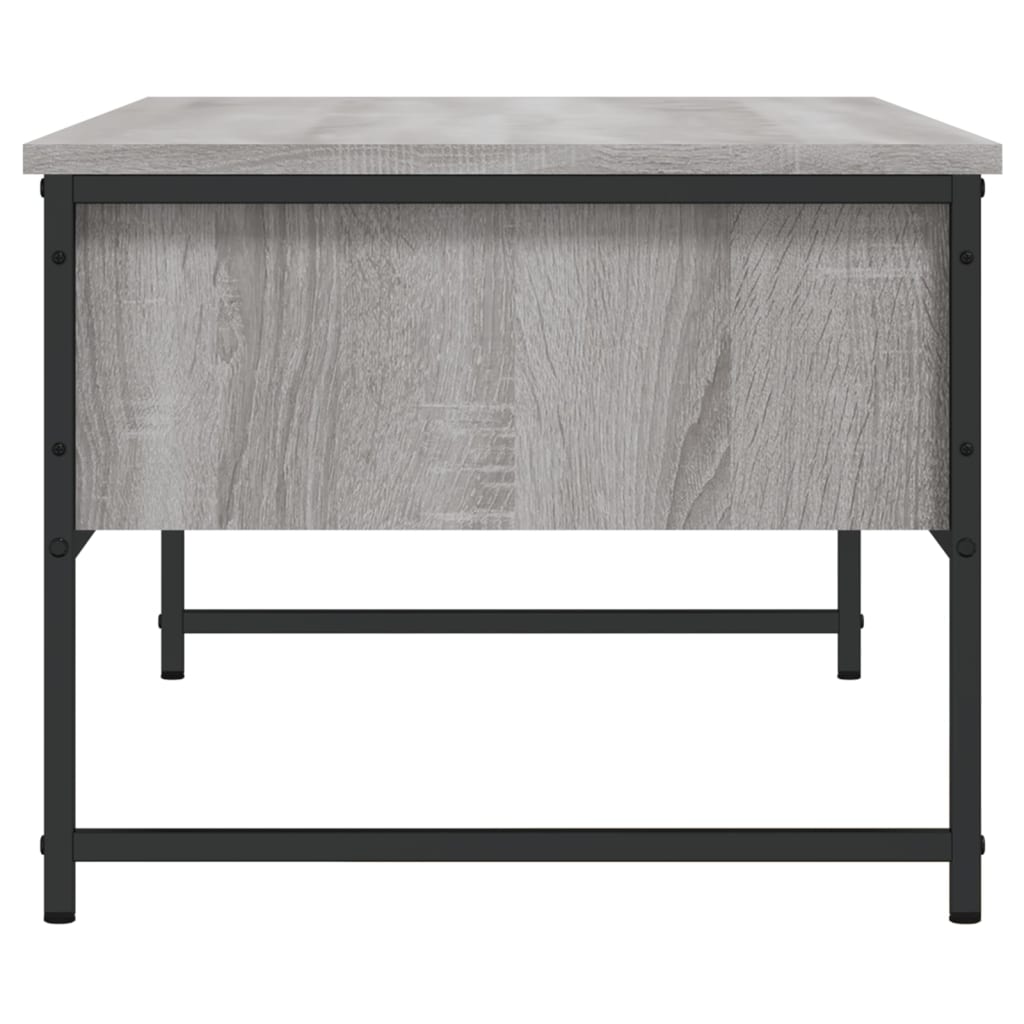 Salongbord Sofabord Sonoma Grå 101x49x39,5 cm