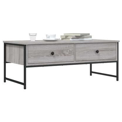Salongbord Sofabord Sonoma Grå 101x49x39,5 cm