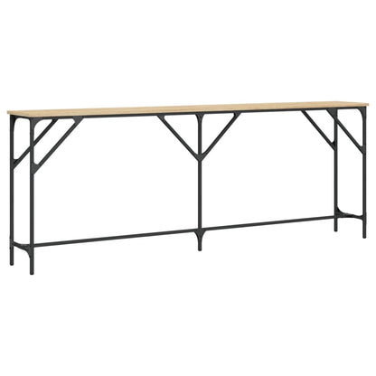 Avlastningsbord Konsollbord Sonoma Eik 200x29x75 cm