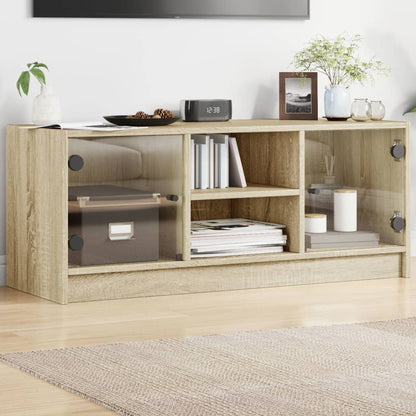 TV-Møbel Sonoma Eik TV-benk med dør 102x37x42 cm