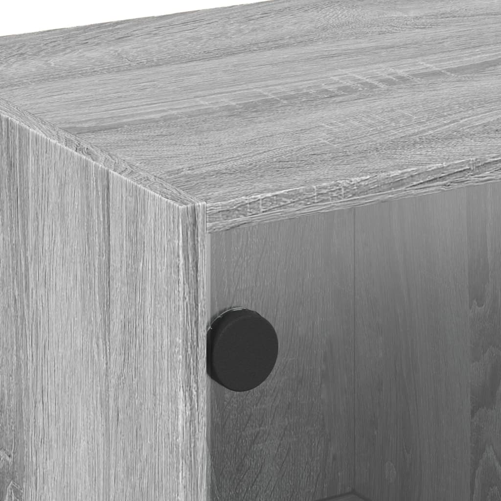 TV-Møbel Sonoma Grå TV-benk med dør 102x37x42 cm