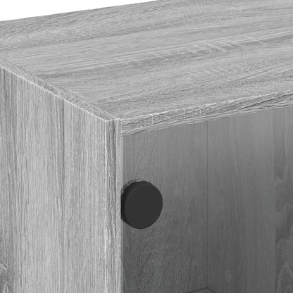 TV-Møbel Sonoma Grå TV-benk med dør 102x37x42 cm