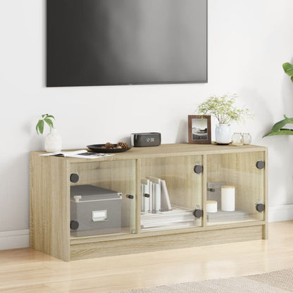 TV-Møbel Sonoma Eik TV-benk med dør 102x37x42 cm