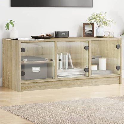 TV-Møbel Sonoma Eik TV-benk med dør 102x37x42 cm