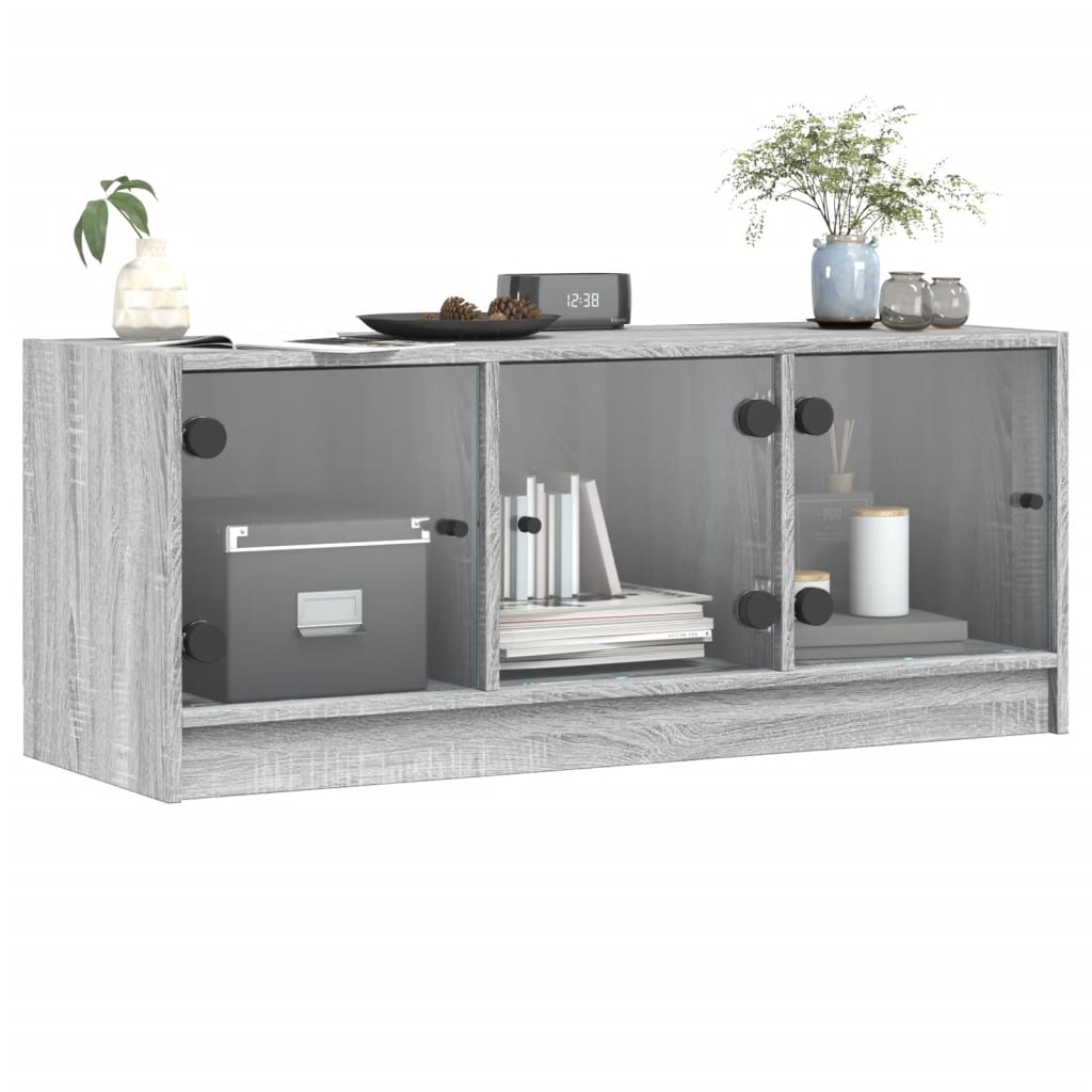 TV-Møbel Sonoma Grå TV-benk med dør 102x37x42 cm