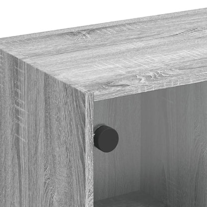 TV-Møbel Sonoma Grå TV-benk med dør 102x37x42 cm