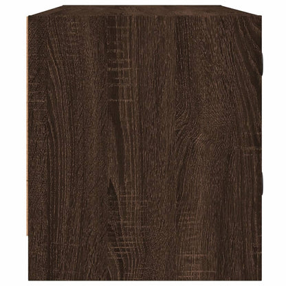 TV-Møbel Brun Eik TV-benk med dør 102x37x42 cm