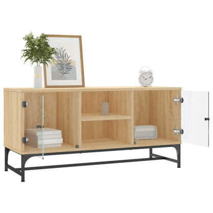TV-Møbel Sonoma Eik TV-benk med dør 102x37x50 cm