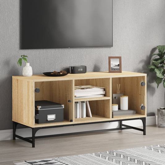 TV-Møbel Sonoma Eik TV-benk med dør 102x37x50 cm