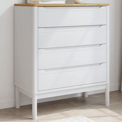 Kommode Hvit FLORO heltre furu