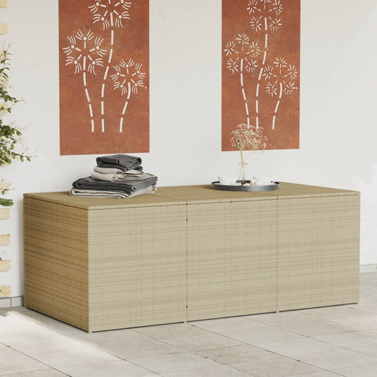 Putekasse Kunstrotting  blandet beige 984L cm polyrotting