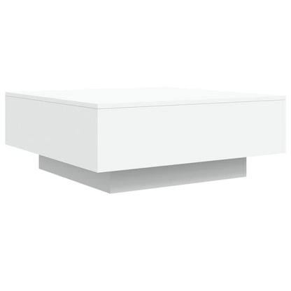 Salongbord Sofabord Hvit 80x80x31 cm